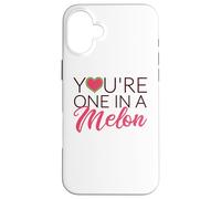 Custodia per iPhone 16 Plus Awesome Summer Fruits You're One in a Melon Watermelon