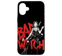 Custodia per iPhone 16 Plus Bad Witch - Strega ribelle con estetica gotica urbana