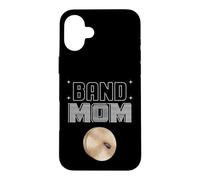 Custodia per iPhone 16 Plus Band Mom, Marching Band Mama, la madre della simpatica suonatrice di piatti