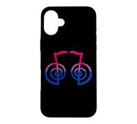 Custodia per iPhone 16 Plus Bandiera bisessuale Kriya Reiki Simbolo Yoga Spirituale