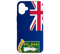 Custodia per iPhone 16 Plus Bandiera delle Isole Vergini Britanniche