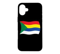 Custodia per iPhone 16 Plus Bandiera ondulata dei drusi Libano Israele Siria Islam Arabi