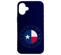 Custodia per iPhone 16 Plus Bandiera Texas This Is My Pride The Lone Star State Flag Art TX