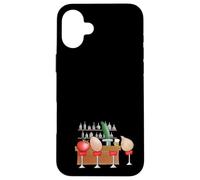 Custodia per iPhone 16 Plus bar insalata, cibo sano gioco di parole vegetali vegane per gli amanti delle insalate