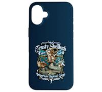 Custodia per iPhone 16 Plus Barra e griglia Shellback Equator Crossing Design