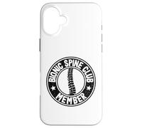 Custodia per iPhone 16 Plus Barzellette dei membri del Bionic Spine Club Divertente recupero di chirurgia alla schiena