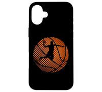 Custodia per iPhone 16 Plus Basketball Game Shirt Coach Court Gift Sport