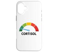 Custodia per iPhone 16 Plus Basso Cotisol Maxxing Meme divertente Miglioramento di sé dei social media