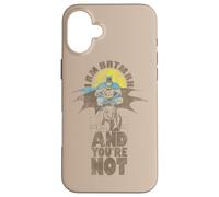 Custodia per iPhone 16 Plus Batman and You're Not