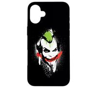 Custodia per iPhone 16 Plus Batman: Arkham City The Joker Spraypaint Smile