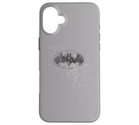 Custodia per iPhone 16 Plus Batman Burned & Splattered