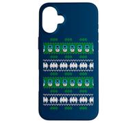 Custodia per iPhone 16 Plus Batman Christmas Sweater