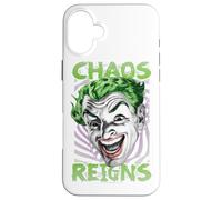 Custodia per iPhone 16 Plus Batman Classic TV Series The Joker Chaos Reigns