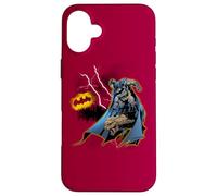Custodia per iPhone 16 Plus Batman Gargoyle Lightning Strikes
