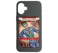 Custodia per iPhone 16 Plus Batman Joker Clown Prince