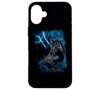 Custodia per iPhone 16 Plus Batman Lightning Strikes