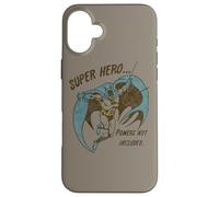 Custodia per iPhone 16 Plus Batman Powers not Included