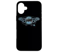 Custodia per iPhone 16 Plus Batman Two Gargoyles Logo