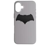 Custodia per iPhone 16 Plus Batman v Superman Bat Symbol Black