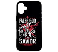 Custodia per iPhone 16 Plus Batman v Superman False God or Savior