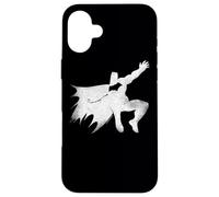 Custodia per iPhone 16 Plus Batman v Superman Knight Silhouette