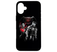 Custodia per iPhone 16 Plus Batman v Superman Stand Off