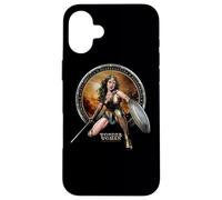 Custodia per iPhone 16 Plus Batman v Superman Wonder Woman Battle Zone