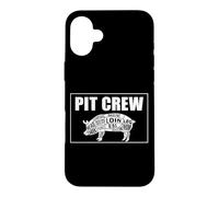 Custodia per iPhone 16 Plus BBQ Barbeque the Best PitMaster companion. The Pit Crew