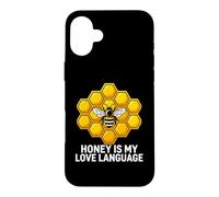 Custodia per iPhone 16 Plus Beekeeper Honey Is My Love Language Apiarist