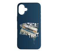 Custodia per iPhone 16 Plus Been There Done That Retro Mixtape di cassette anni '90