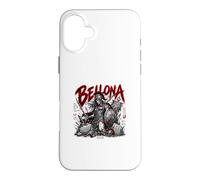 Custodia per iPhone 16 Plus Bellona Dea Romana Feroce Mito Battaglia