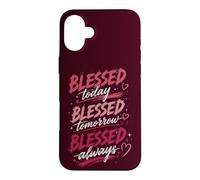 Custodia per iPhone 16 Plus Benedetto Oggi Benedetto Domani Beata Sempre Fede