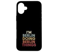 Custodia per iPhone 16 Plus Berlin Name Berlin Personalized Name First Given