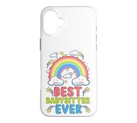 Custodia per iPhone 16 Plus Best Babysitter Ever Au-pair Badante Tata Babysitter