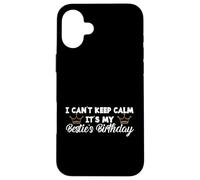 Custodia per iPhone 16 Plus Best Friend BFF I Can't Keep Calm It's My Besties Compleanno