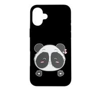 Custodia per iPhone 16 Plus Big Panda Lady è innamorata