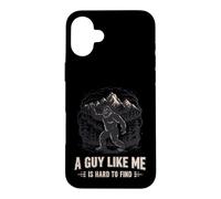 Custodia per iPhone 16 Plus Bigfoot Sasquatch Unico Foresta Mountain Guy
