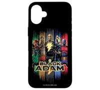 Custodia per iPhone 16 Plus Black Adam, Cyclone, Hawkman, Dr. Fate, And Atom Smasher