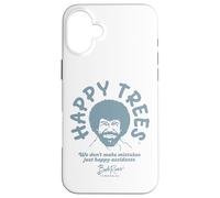 Custodia per iPhone 16 Plus Bob Ross We Don't Make Mistakes