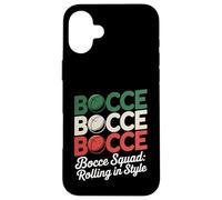 Custodia per iPhone 16 Plus Bocce Squad: Rolling In Style