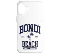 Custodia per iPhone 16 Plus Bondi Beach Australia Modalità vacanza Spiaggia Palma