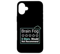 Custodia per iPhone 16 Plus Brain Fog 0 Stars non consiglierebbe malattie croniche