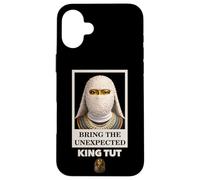 Custodia per iPhone 16 Plus Bring the Unexpected Egyptian Pharaoh King Tut Face Graphic