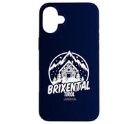 Custodia per iPhone 16 Plus Brixental Stazione sciistica Tirol Apres Ski Design Capanna da sci in Tirolo