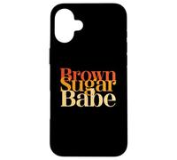 Custodia per iPhone 16 Plus Brown Sugar Babe Orgogliosa storia nera Donne Orgoglio Juneteenth