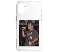 Custodia per iPhone 16 Plus Bruce Dickinson di Iron Maiden Live Da Cazzo Barnatt