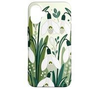 Custodia per iPhone 16 Plus Bucaneve Inverno Pasqua Primavera Fiori