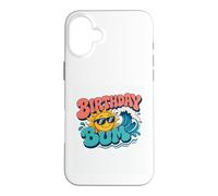 Custodia per iPhone 16 Plus Bum di compleanno | Retro Groovy Sun Ocean Beach Estate
