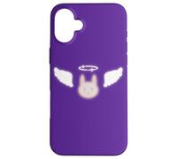 Custodia per iPhone 16 Plus Bunny in Heaven with Halo Cute Kawaii Y2K 90s Arcangelo