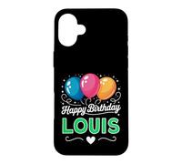 Custodia per iPhone 16 Plus Buon compleanno Louis